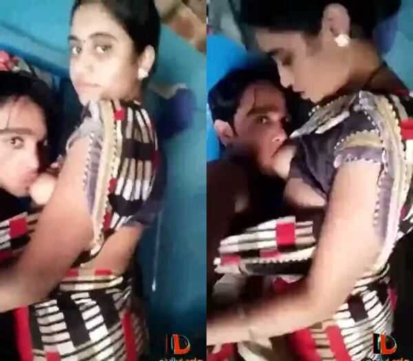 Amateur village beautiful bhabhi saree xxx boobs suck devar mms