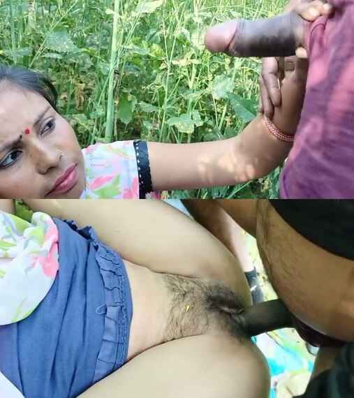 Amateur village sexy hot aunty por nephew fucked outdoor HD