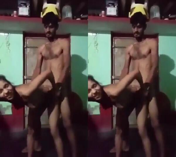 Amateur village horny lover couple new xvideo painful stand fucked