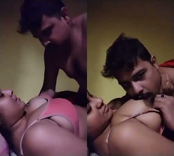 Hottest figure horny Bengali lover couple desi boobs sex HD